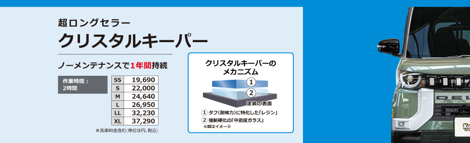 クリスタル KeePer